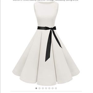 Amazon 1950s Vintage Swing Dress